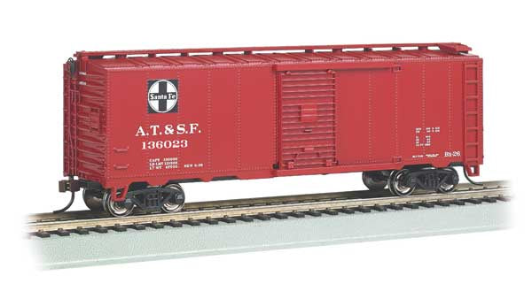 160-15016 Steam-Era 40' Steel Boxcar - Ready to Run - Silver Series(R)
