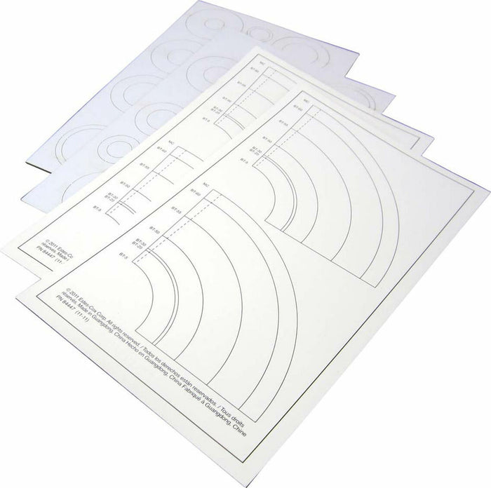 Laser Cut Centering Rings Paper Adapters (4)