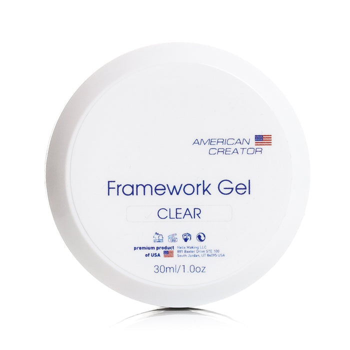 American Creator Framework Gel - CLEAR-Extension Gels;Must have-American Creator-Gel Essentialz