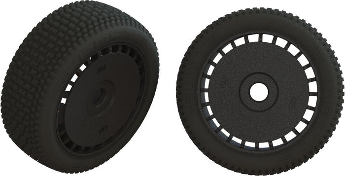 dBoots Exabyte Glued Tire Set, Black (2)