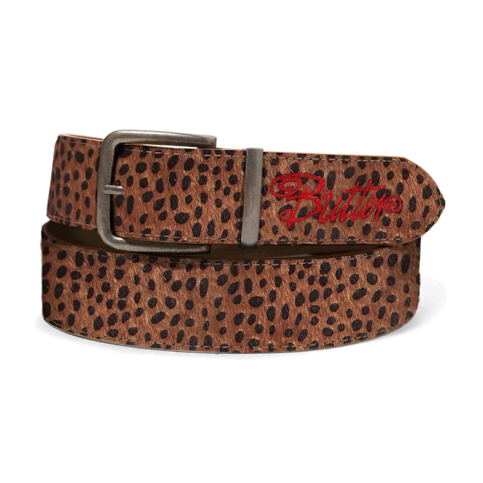 Butter Goods Animal Hide Belt Deer