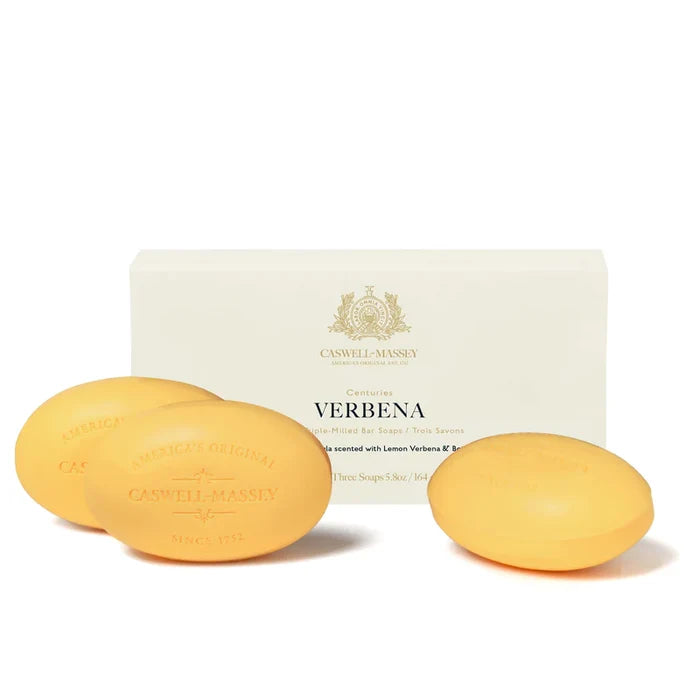 Caswell-Massey Centuries Verbena 3 Pack Bar Soaps