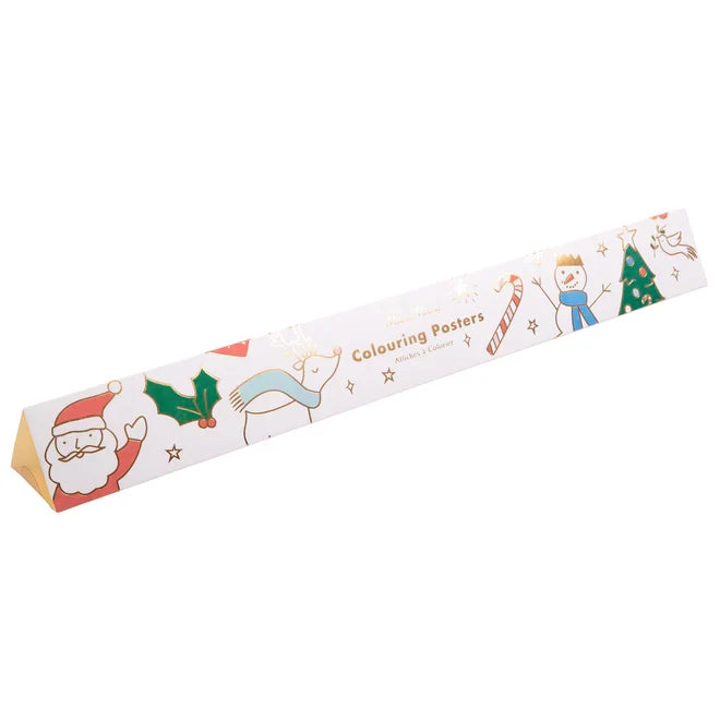 Meri Meri - Colouring Poster - Christmas - Packaging