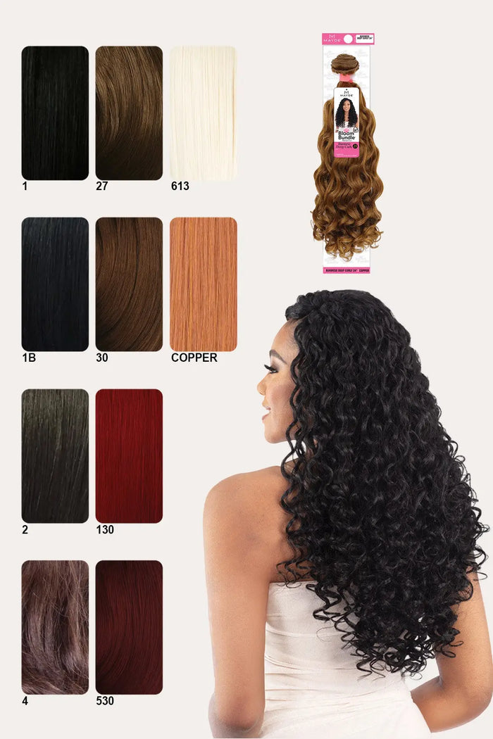 MAYDE BLOOM BUNDLE BURMESE DEEP CURLY 24" MAYDE