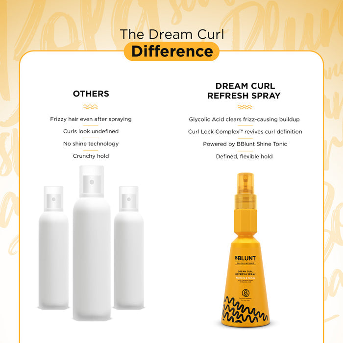 Deal DREAM CURL REFRESH SPRAY - 150ML
