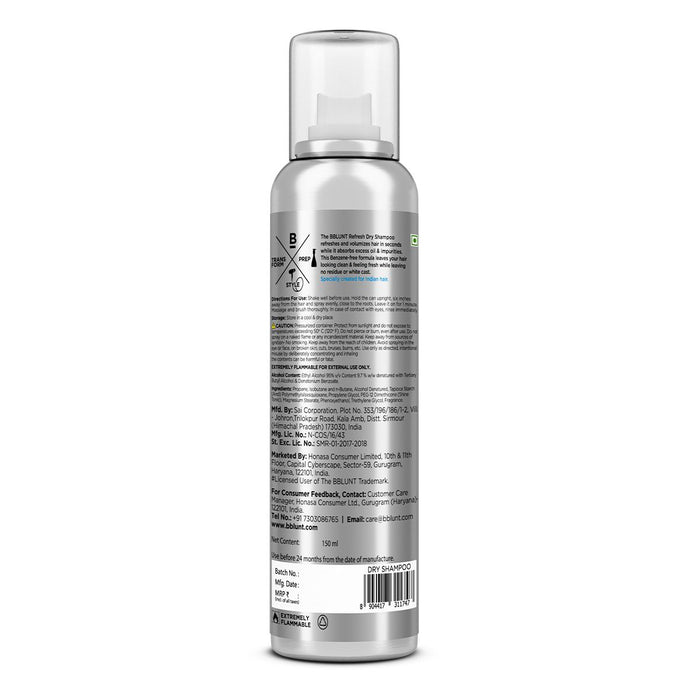 Deal Refresh Dry Shampoo to Instantly Refresh & Add Volume - 150 ml
