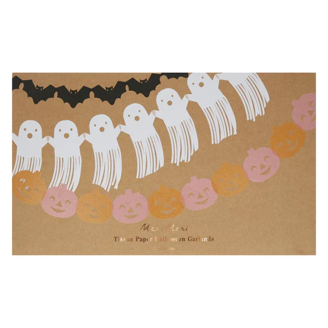 Meri Meri - Decorations - Tissue Paper Halloween - Close Look