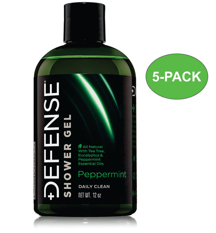 Defense Soap Shower Gel Peppermint Scented 12 Ounce - Takedown Distribution