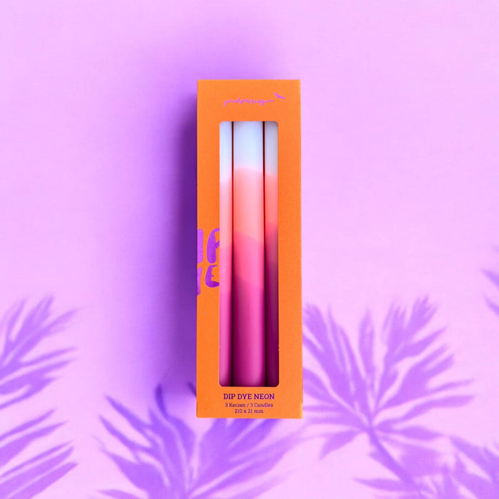 Dip Dye Neon * Triple Eggplant