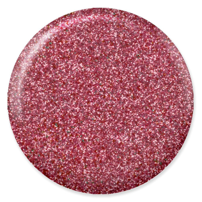 DND DC Mermaid Soak off Gel in holographic glitter - #237 Muted Pink