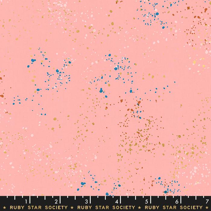 F2771 - Speckled Metallic Candy Pink