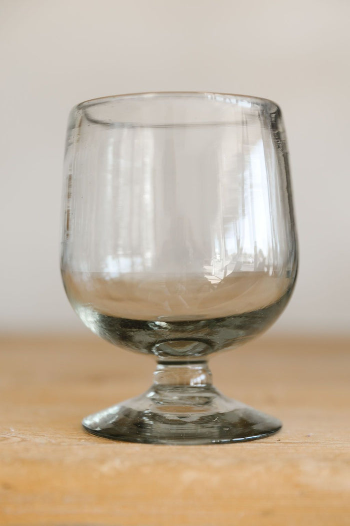 Goblet, Green Glass