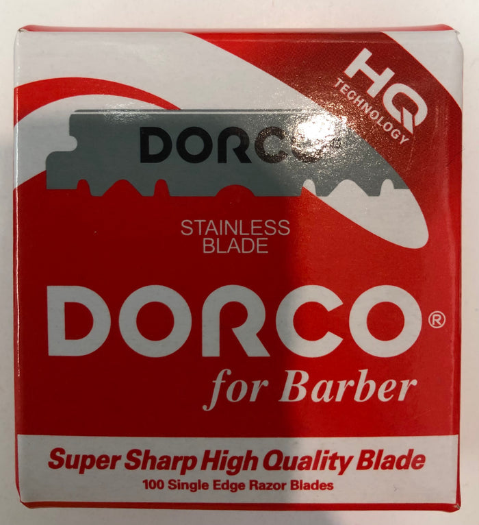 Dorco Red Single Edge Razor Blades - 100 Blades - Palms Fashion Inc.