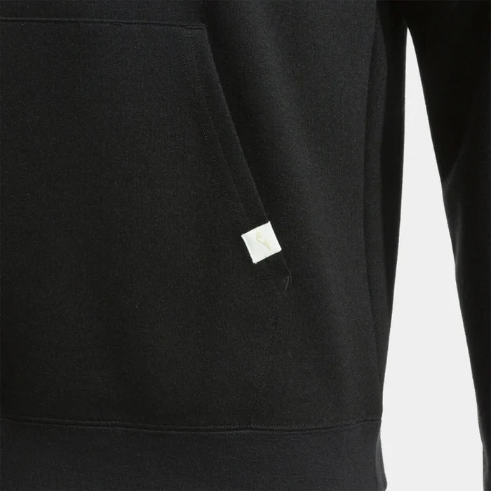 Black Joma boys' combi hooded sweatshirt, a comfortable jacket with a hood, perfect for casual wear and outdoor activities.
