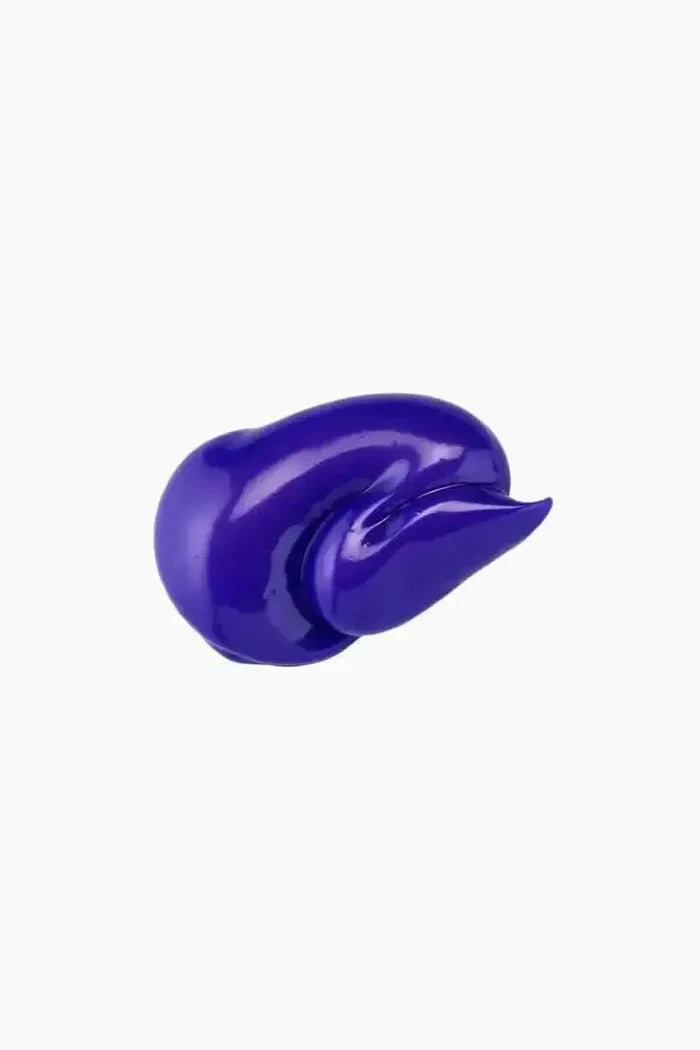 Blue Shampoo on a white background- Hair Care Canada