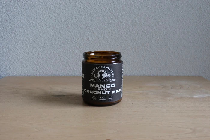 Mango and Coconut Milk Soy Candle - 8oz