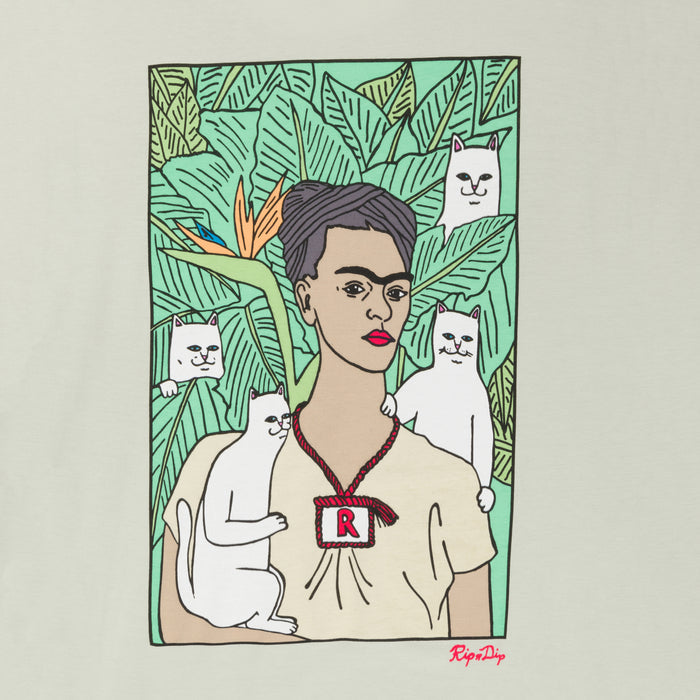 RIPNDIP Nermal Portrait Long Sleeve (Sage)