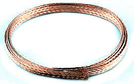 NSR4838 SUPER RACING BRAID 1m Spool 0.2mm Thick- BARE COPPER