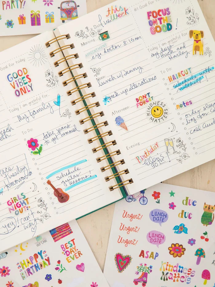 Planner Sticker Set, Set of 3 - Multi-view 3
