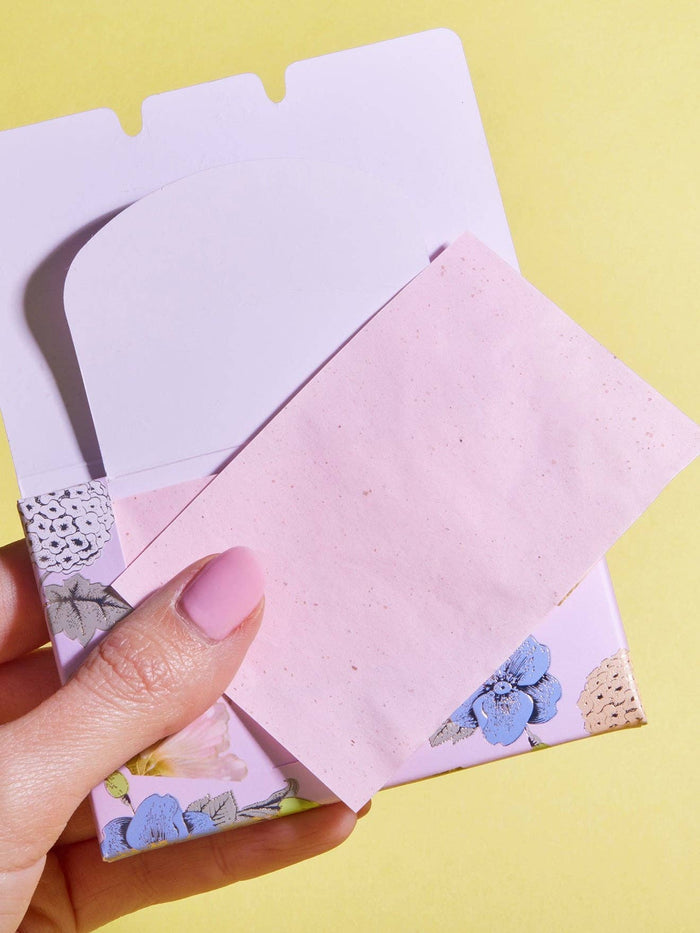 Rose Tea Blotting Sheets