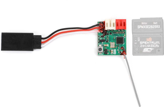 10A 2-in-1 Brushed ESC / SLT Receiver: Micro-B