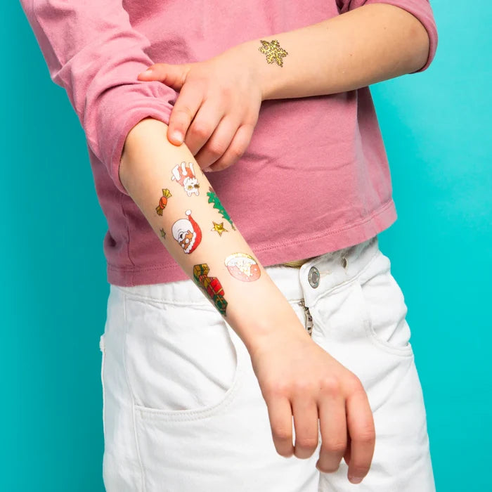 OMY - Temporary Tattoo - Ho Ho Ho! - Lifestyle Cut 2