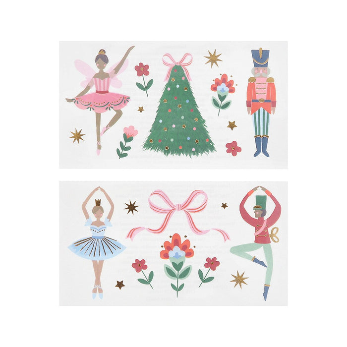 Meri Meri - Temporary Tattoo - Nutcracker Ballet - 21 Tattoos
