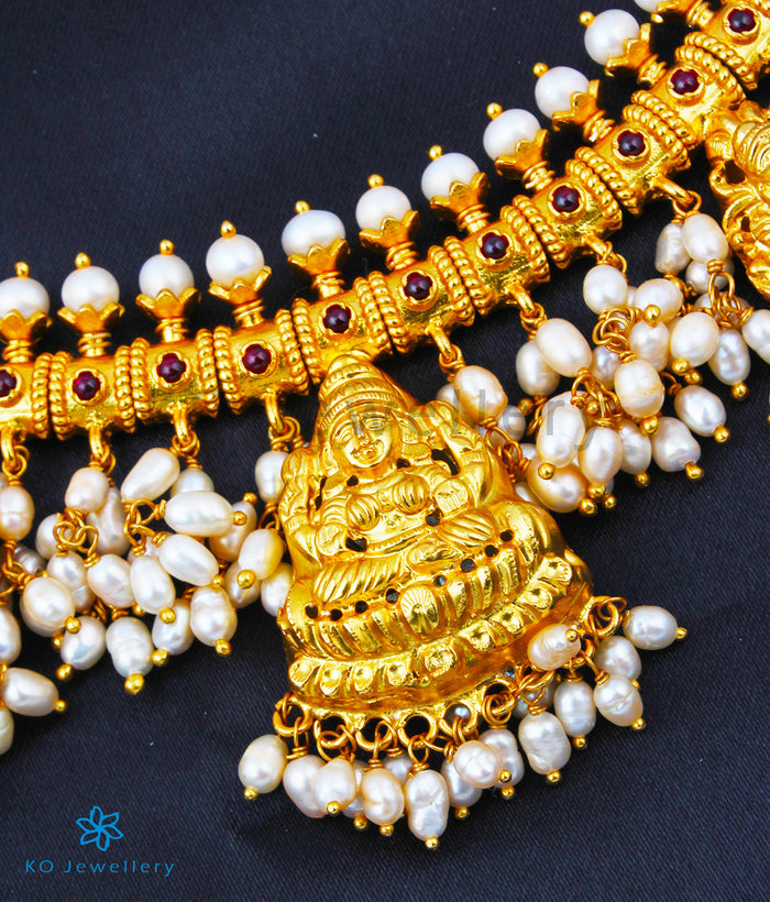 The Nimita Lakshmi Silver Necklace