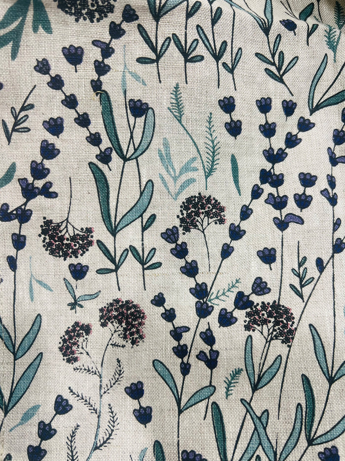 Towel, Linen Floral