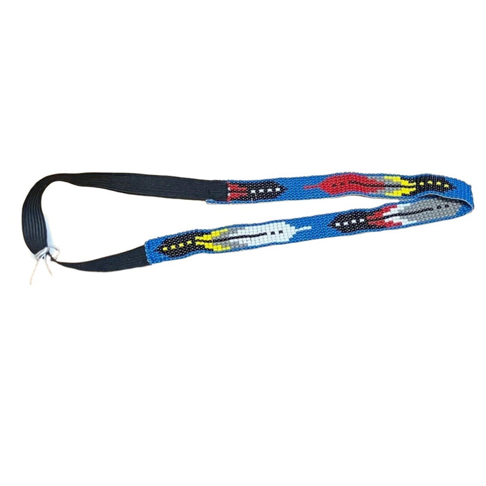 TRIBAL ROOTS Beaded Soft Loom Headband