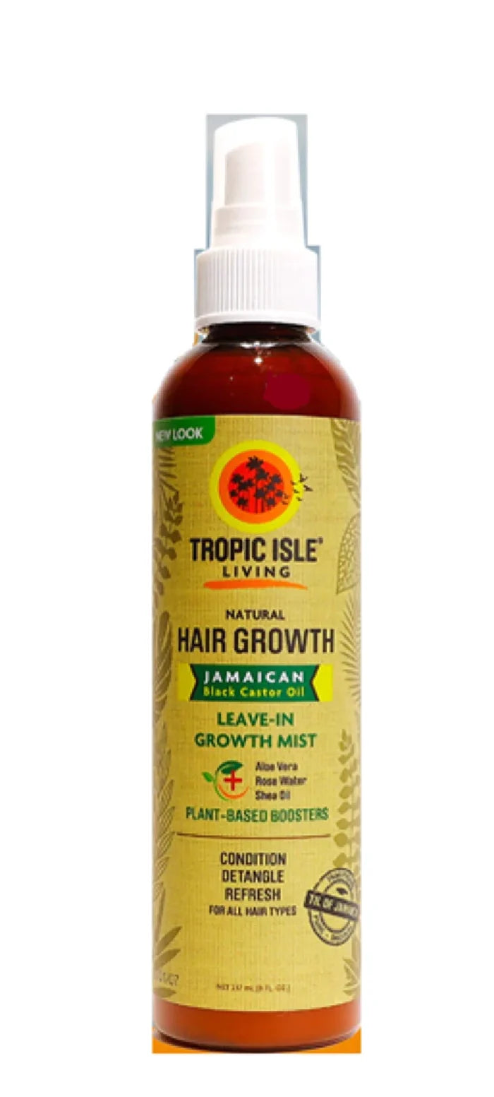 TROPIC ISLE LIVING Jamaican Black Castor Oil Leave-In Conditioner & Detangler (8oz)