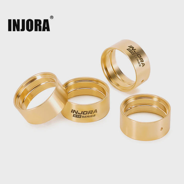 W7004-19 INJORA Brass Inner Clamp Rings for INJORA 0.7" D19 Wheels