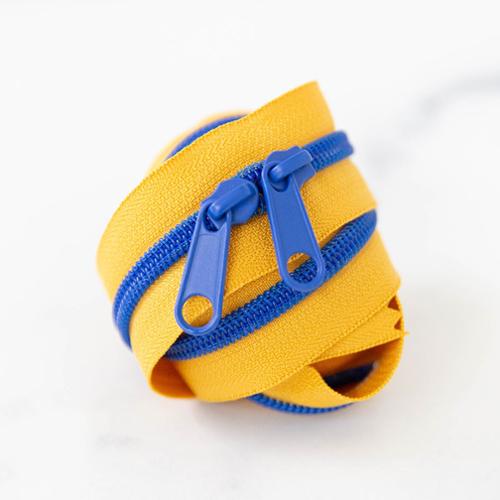 Yellow & Orange Zippers