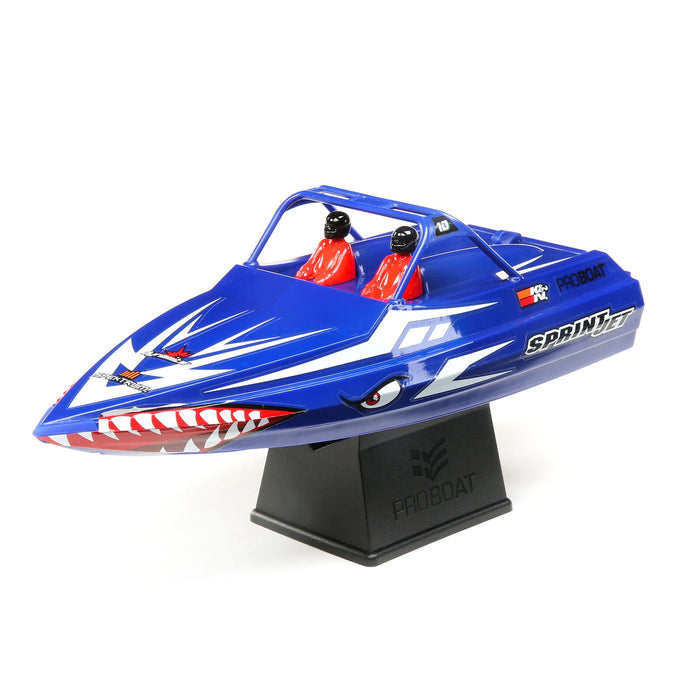 08045T2	Sprintjet 9-inch Self-Right Jet Boat RTR, Blue