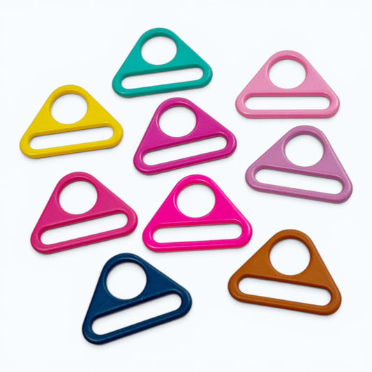 1" Triangle Ring (Multiple Colors)