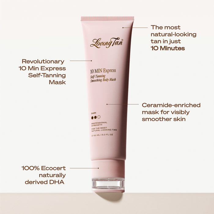 10 MIN Express™ Self-Tanning Smoothing Mask Dark