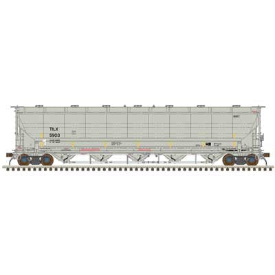 150-20007507 Trinity 5660 PD Covered Hopper - Ready to Run