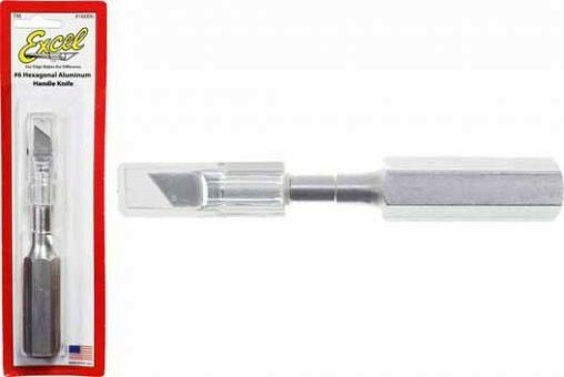 Hexagonal Aluminum Handle #6 Knife with Cap