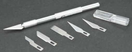Aluminum Handle #1 Knife with 5 Assorted Blades and Cap