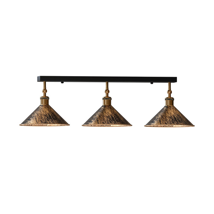 3 Light Semi Flush Mount Ceiling Light ~6519