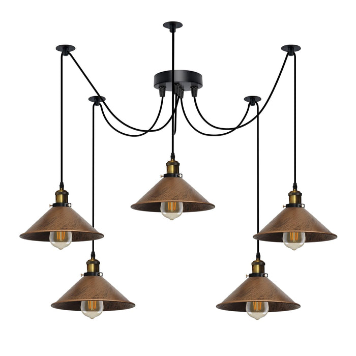 With Bulb / Brushed Copper