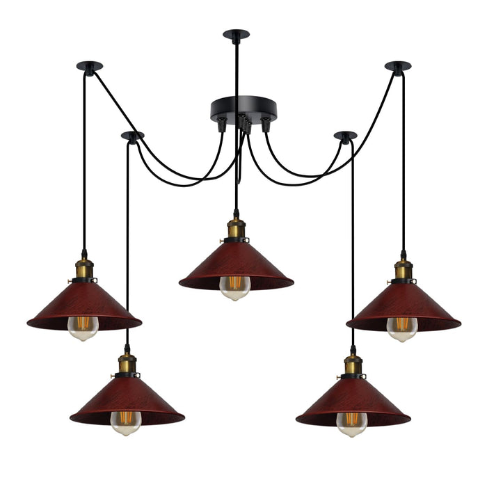 With Bulb / Rustic Red