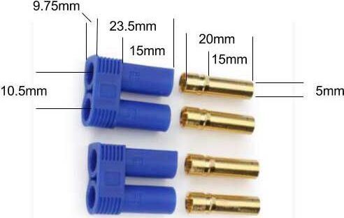 Connector: EC5 Battery (2)