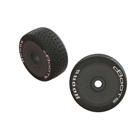 550063 ARRMA dBoots Hoons 42/100 2.9 Pre-Mounted Belted Tires, White, 17mm Hex, Speed (2)