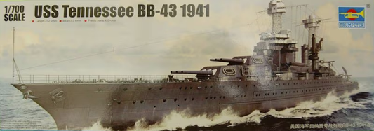 5781 1/700 USS Tennessee BB-43 Battleship 1941