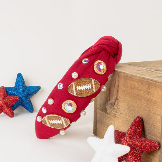 79045 - Game Day Headband - Maroon