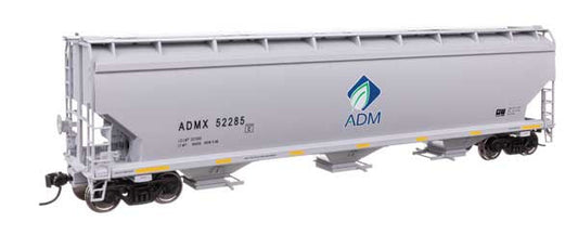 910-7738 60' NSC 5150 3-Bay Covered Hopper - Ready to Run