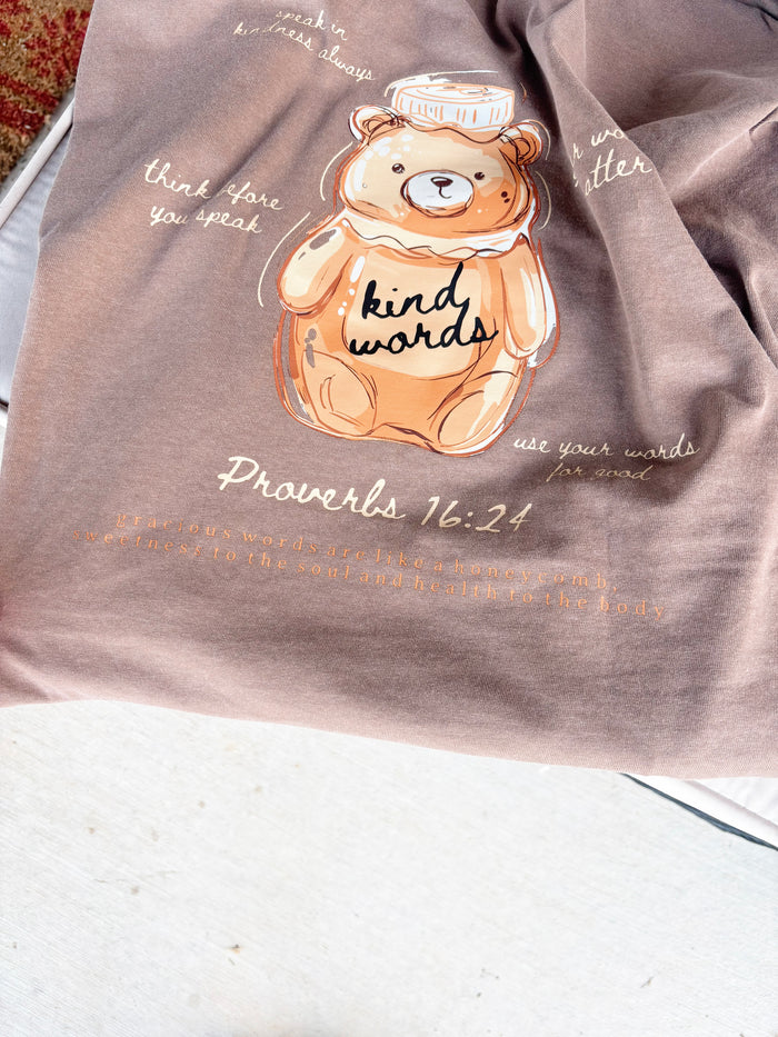 Kind Words Honey Bear Tee