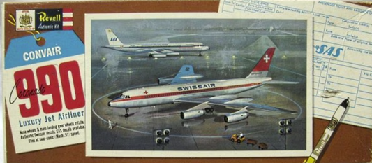 AAN-254	1/135 Convair 990 Coronado Jet Airliner (formerly Revell)