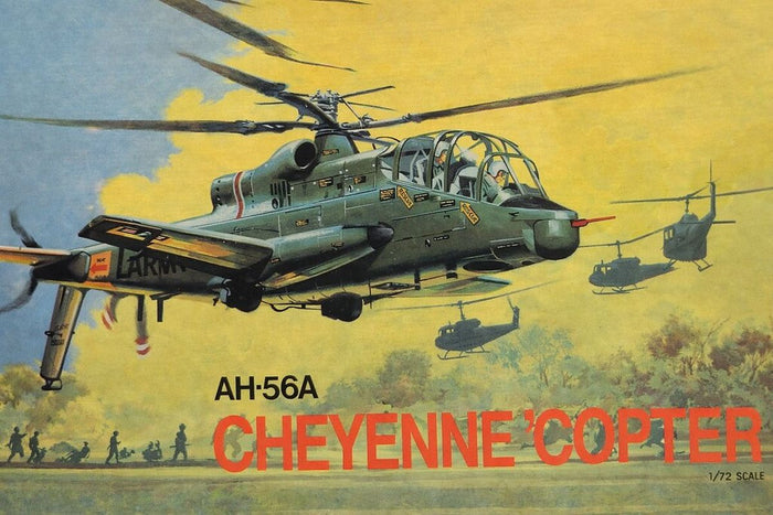 AANA506  1/72 Lockheed AH-56A Cheyenne Helicopter
